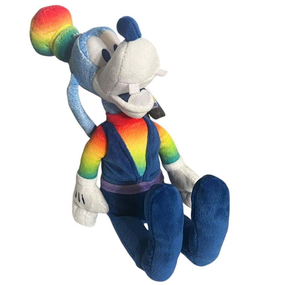 Disney Goofy Rainbow Disney Collection Plush Stuffed Animal Toy Small Blue